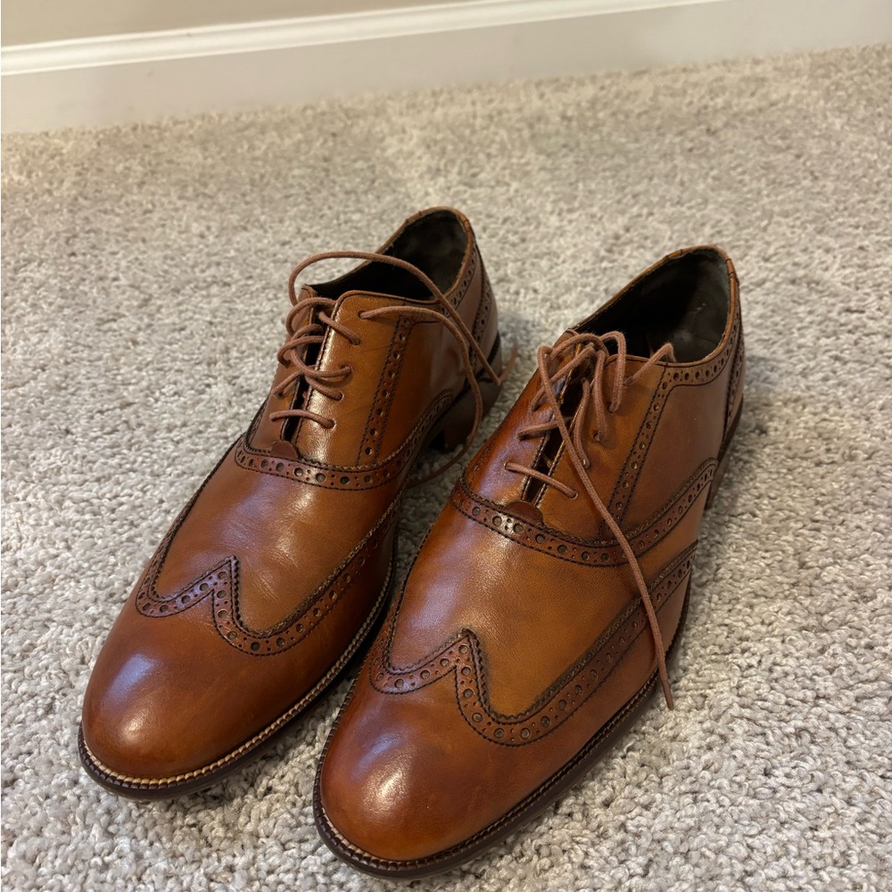 Men’s Cole Haan Wingtip Oxfords - Picture 3 of 6